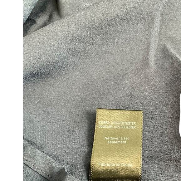 ASTR the Label Cutout Burnout Floral Dress NWT Size XS Blue Open Back High Neck - Picture 12 of 13